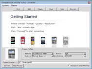 CheapestSoft Mobile Video Converter screenshot